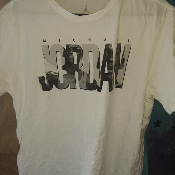 Men's White XL Jordan Tee - Picture 1 of 2